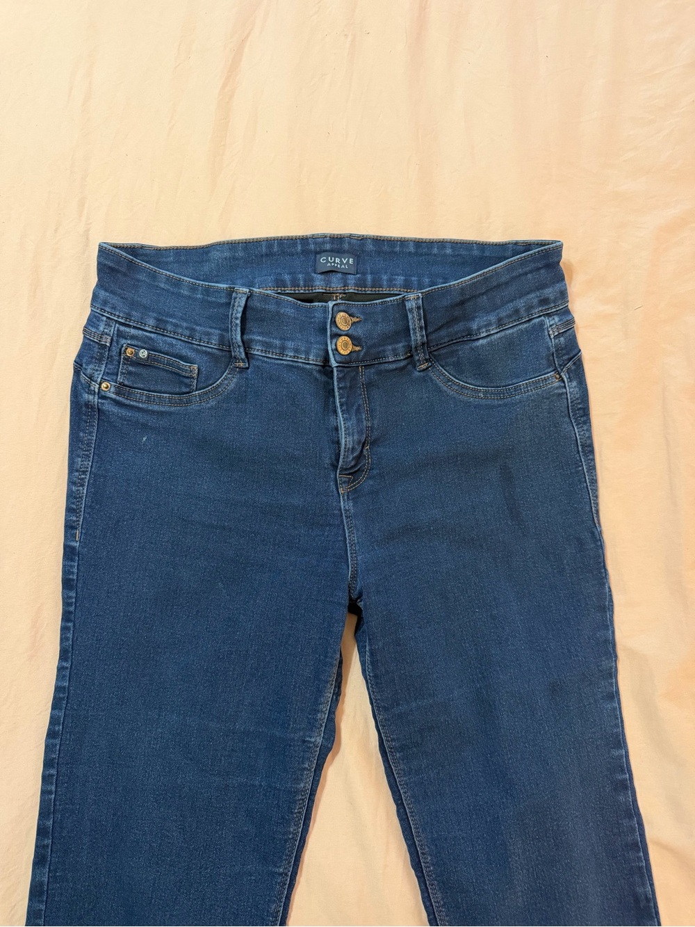Women's Dark Blue Stretch Jeans